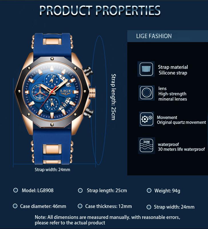 ⌚ ⚡ Men's Outdoor Waterproof Sport Quartz Watch – Rugged, Practical, Stylish 🌲