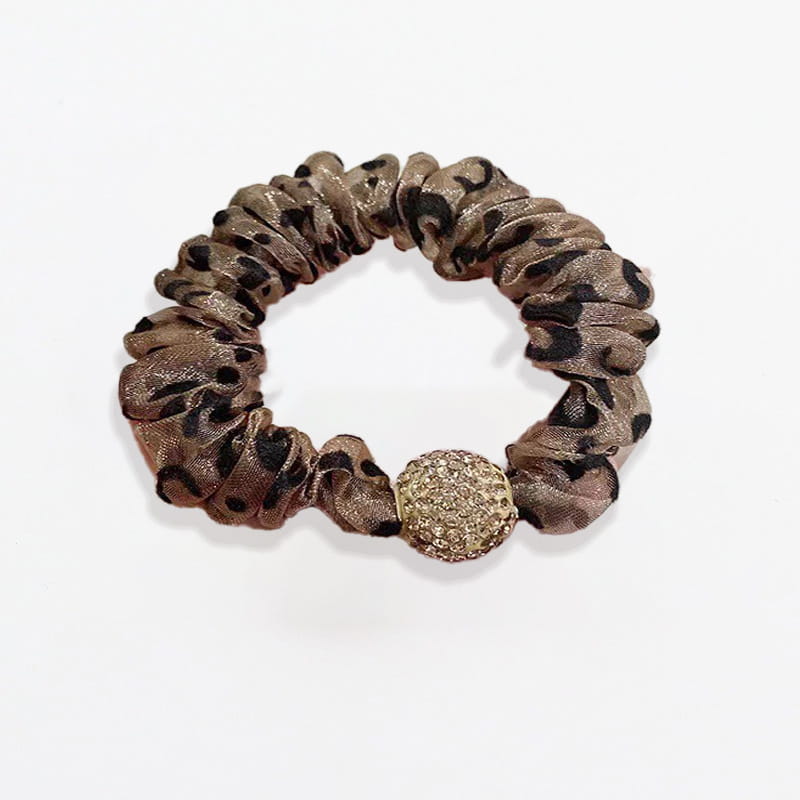 Elegant Rhinestone Mesh Hair Ties(2 PC)