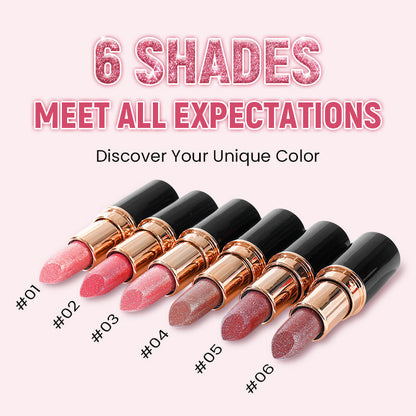 ✨Buy 1 Get 1 Free💋Waterproof & Moisturizing Glitter Lipstick
