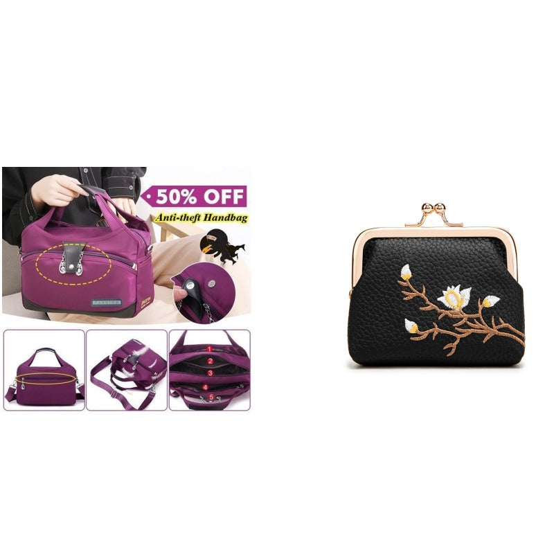 👜 LIMITED-TIME 50% OFF! ✨ Fashion Anti-Theft Handbag – Slash-Proof, RFID, Secure, Stylish ✨