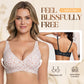 🌟🎉Final 12 Hours - Only ￡19.99!!🌸💕Jelly Wireless Womens Comfortable Wireless Bras Push Up Bralettes Seamless Tshirts Bras Deep V Everyday Bras