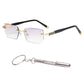 🥳2026 HOT SALE🥳💞50K+ SOLD!👁️📱 61% OFF! Sapphire-Hard, Anti-Blue Light Readers | Far & Near Dual-Use for effortless clarity & comfort. Engineered for durability and eye protection. 💎🔵