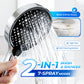 🔥Hot Sale 🚿Adjustable High-Pressure Rain Shower💧Saves 68% water, high pressure without wastage