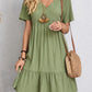 🎁This Season's Summer Picks⏳Retro V-neck Loose Casual Dress✨