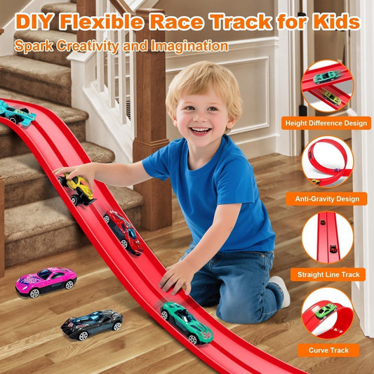 ✨ LAST DAY PROMOTION - 50%OFF ✨ DIY Flexible Racing Track Toy