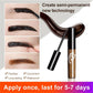 Semi-permanent Waterproof Peel-off Eyebrow Cream