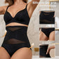 🌸  Special Price £16.99 ! 🔥Buy 1 Get 1 Free🎁Plus-Size High-Waist Cross Tummy Control Panties
