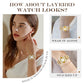 🎉 2026 Sale — Over 24,600 Sold ⌚ Women's Elegant Quartz Bracelet Watch ✨