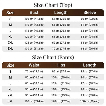 🔥 🔥LAST DAY – 50% OFF! 💐 Women’s Crew-Neck Top & Drawstring Trousers Set