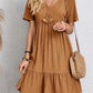 🎁This Season's Summer Picks⏳Retro V-neck Loose Casual Dress✨
