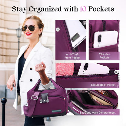 👜 LIMITED-TIME 50% OFF! ✨ Fashion Anti-Theft Handbag – Slash-Proof, RFID, Secure, Stylish ✨