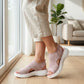 ⏳LAST DAY SALE ONLY ￡17.99!!💐 Women's Breathable Knit Platform Sandals – Air-permeable knit upper, cushioned sole & lightweight comfy summer footwear ✨
