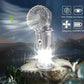 Portable Solar Powered Camping Lantern with Fan for Outdoor