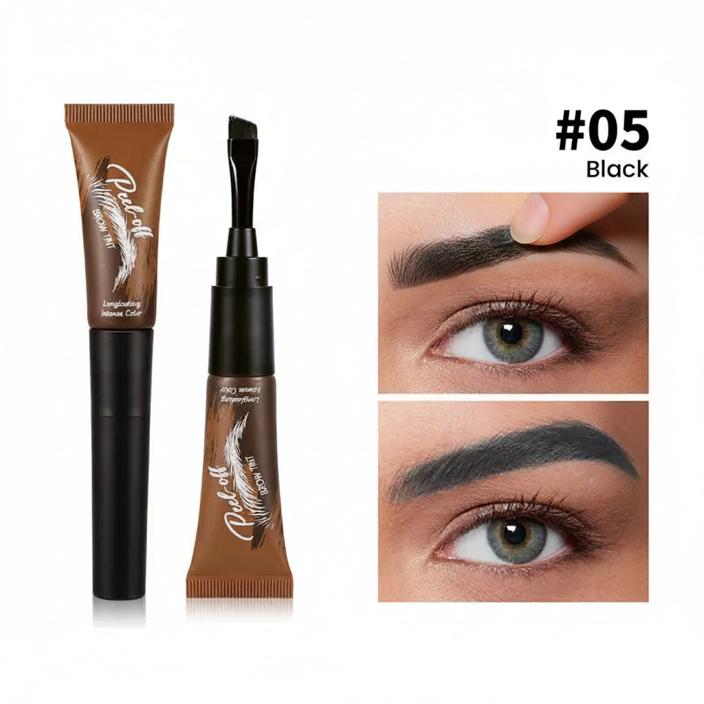 🌟🎨BUY 1 GET 1 FREE!! Waterproof Brow Tint – Peel‑off, easy apply. Covers greys, shapes perfectly. A brow game changer! 🏆✨