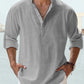 🔥Summer Hot Sale🔥Men's Cotton Linen Casual Long Sleeve Shirt