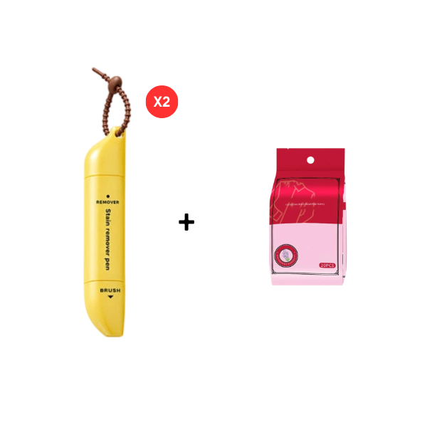 🥳2026 HOT SALE🥳Portable Dual-Head Stain Remover Pen