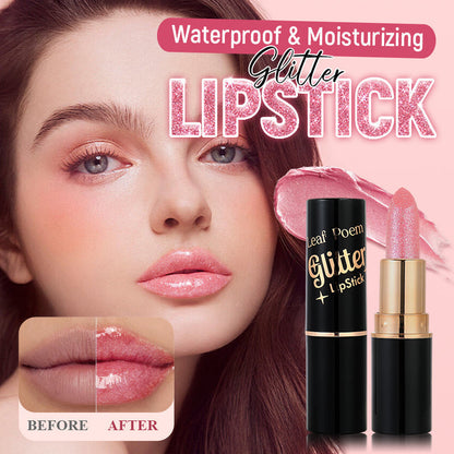 ✨Buy 1 Get 1 Free💋Waterproof & Moisturizing Glitter Lipstick