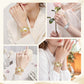 🎉 2026 Sale — Over 24,600 Sold ⌚ Women's Elegant Quartz Bracelet Watch ✨