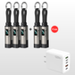 🔌 4-in-1 Charging Cable with Digital Display & Keychain – Fast-Charging, Kink-Resistant & Compact