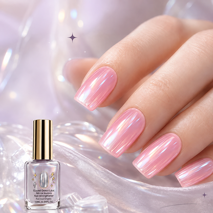 💜💅Last Day Special Price 50% OFF - Buy 1 Get 1 Free✨Lilac Glossy Mirror Nail Strengthener