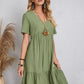 🎁This Season's Summer Picks⏳Retro V-neck Loose Casual Dress✨