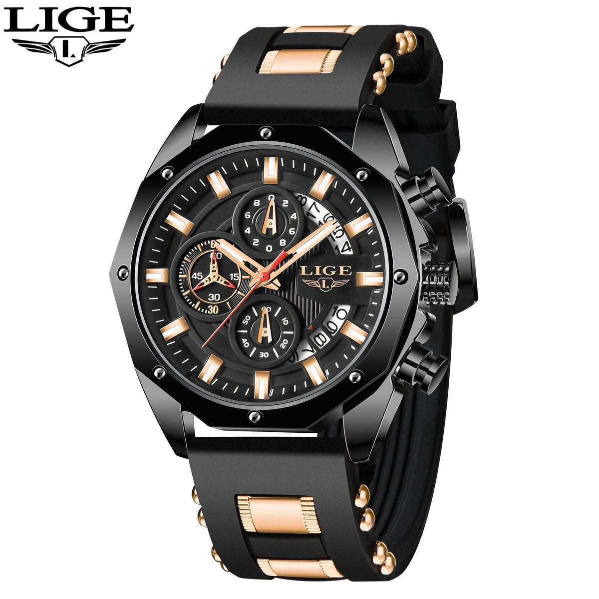 ⌚ ⚡ Men's Outdoor Waterproof Sport Quartz Watch – Rugged, Practical, Stylish 🌲