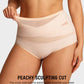 🌸  Special Price £16.99 ! 🔥Buy 1 Get 1 Free🎁Plus-Size High-Waist Cross Tummy Control Panties