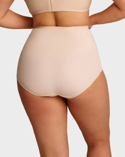 🌸  Special Price £16.99 ! 🔥Buy 1 Get 1 Free🎁Plus-Size High-Waist Cross Tummy Control Panties