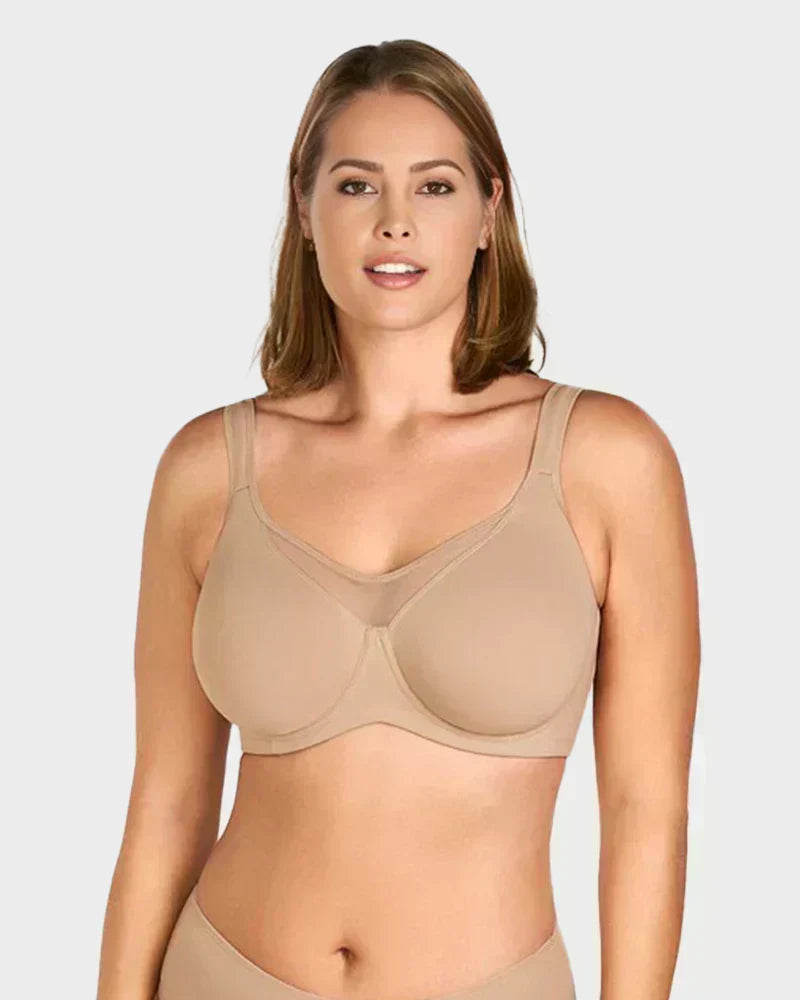 🏆 Last Day 50% Off Special Price ! 💐Women's Plus Size Cooling Full Coverage Minimizer Bra
