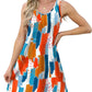 💖LAST DAY SALE 50% OFF💖Summer Printed V-Neck Sleeveless Beach Dress