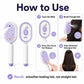 💁‍♀️Electric Spray Air Cushion Massage Comb💨| Self-Cleaning Anti-Tangle ✨ | Perfect for Dry, Brittle Hair 💧