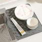 No-Spill Silicone Worktop Saver – Heat-Resistant & Non-Slip Mat for Drip-Free Drying