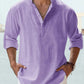 🔥Summer Hot Sale🔥Men's Cotton Linen Casual Long Sleeve Shirt