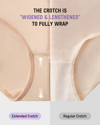 🌸  Special Price £16.99 ! 🔥Buy 1 Get 1 Free🎁Plus-Size High-Waist Cross Tummy Control Panties