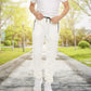 －50％Casual Soft Solid Color Drawstring Pants