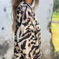 🎉Hot Sale 49% OFF🎉 Women's Fall Zebra Print Zipper Bomber Jacket