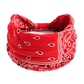 Printed Elastic Wide Sports Headband