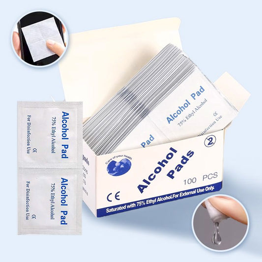 50 pieces Disposable alcohol swabs