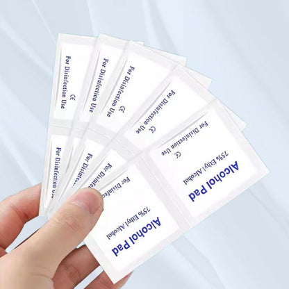 50 pieces Disposable alcohol swabs