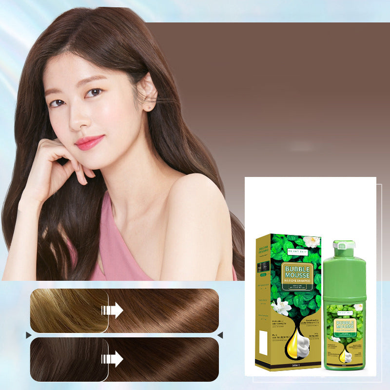 🏆 Last Day Special Price 16.99! 💇‍♀️Long‑Lasting Plant‑Based Foam Hair Dye｜Ammonia‑Free Easy DIY At‑Home Foam Hair Color