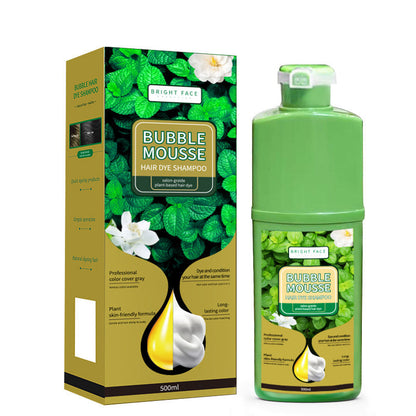 🏆 Last Day Special Price 16.99! 💇‍♀️Long‑Lasting Plant‑Based Foam Hair Dye｜Ammonia‑Free Easy DIY At‑Home Foam Hair Color