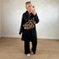 Women's Oversized Long Hoodie Dress with Pockets