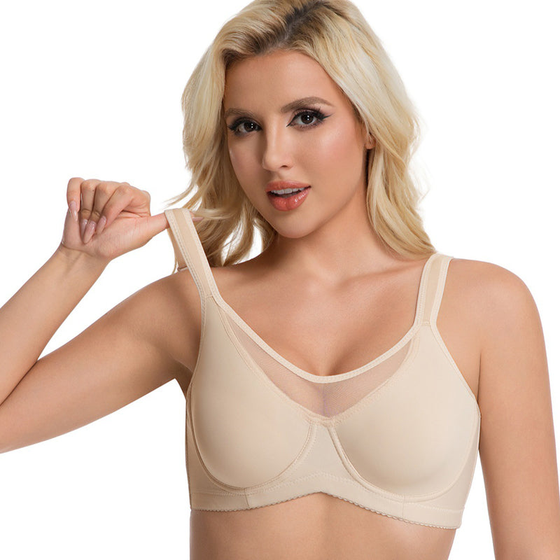 🏆 Last Day 50% Off Special Price ! 💐Women's Plus Size Cooling Full Coverage Minimizer Bra