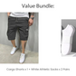 ⏳Time-Limited Special⏰Men's Drawstring Cargo Shorts – Lightweight, Multi-Pocket, Casual Comfort 🍂