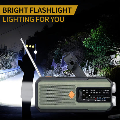 ⏰⏰50% OFF!📻Solar Hand-Crank Emergency Weather Radio✨