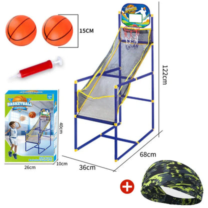 🥳2026 HOT SALE🥳💞50K+ SOLD!🏀🎯 50% OFF! Kids‘ Indoor Basketball Arcade Game – Auto ball return, sturdy & safe. 4 balls + pump included. Quick setup, endless fun! 🧒💨