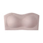 ⛱️Last Day Special Price ￡12.99!!💞Womens Strapless Bras Push Up Bandeau Bra Non Slip Wireless Supportive Padded Bras Seamless Comfortable Tube Jelly Bra