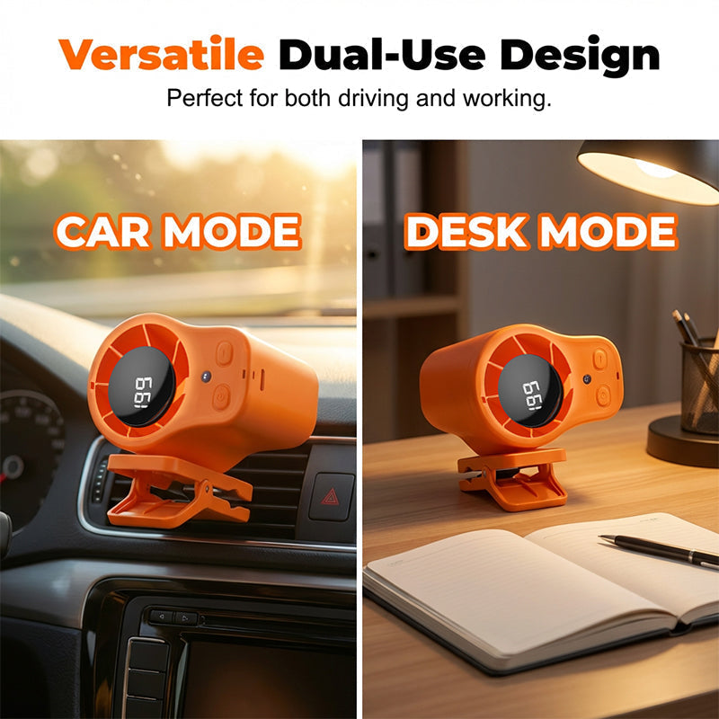 ❄️Summer Cool-down Deal 60% OFF!!⚡Hands-Free Personal Cooling Fan with LED Display