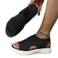 ⏳LAST DAY SALE ONLY ￡17.99!!💐 Women's Breathable Knit Platform Sandals – Air-permeable knit upper, cushioned sole & lightweight comfy summer footwear ✨