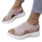 ⏳LAST DAY SALE ONLY ￡17.99!!💐 Women's Breathable Knit Platform Sandals – Air-permeable knit upper, cushioned sole & lightweight comfy summer footwear ✨